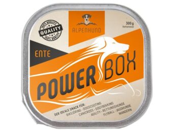 AlpenHund PowerBox – Energiefutter Monoprotein Ente