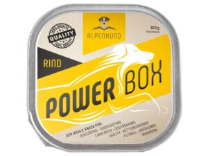 AlpenHund PowerBox – Energiefutter Monoprotein Rind