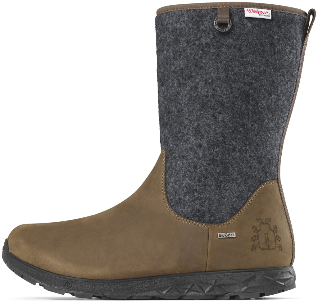 ICEBUG Grove ReWool Michelin BUGDri – Coffee/Grey – wasserdichter Winterstiefel