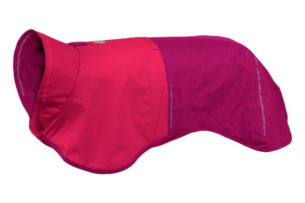 Ruffwear Sun Shower Jacket – Hunderegenmantel - Hibiskus Pink