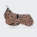 PAIKKA Visibility Lite Leopard - Hunderegenmantel