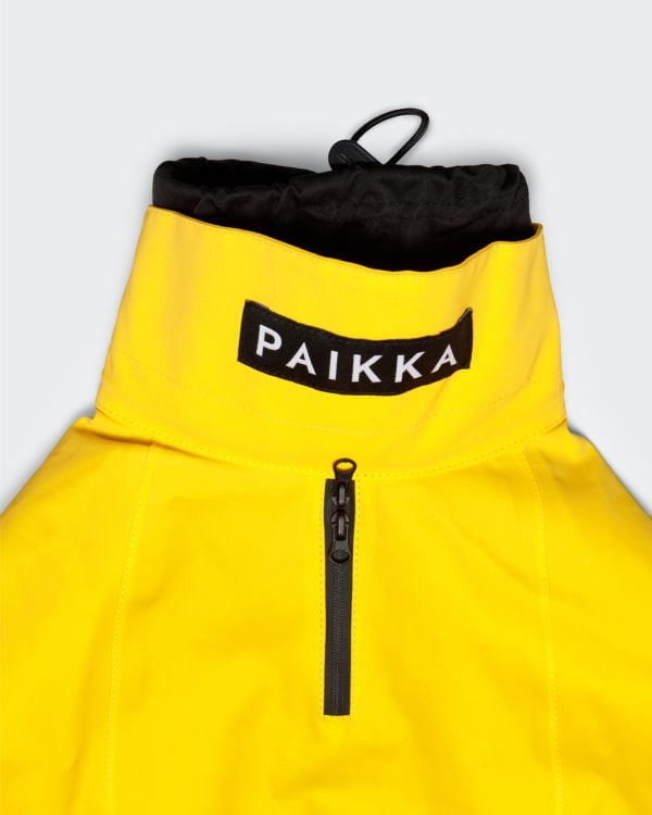PAIKKA_Hunderegenmantel_Raincoat_Visibility_Lite_Yellow