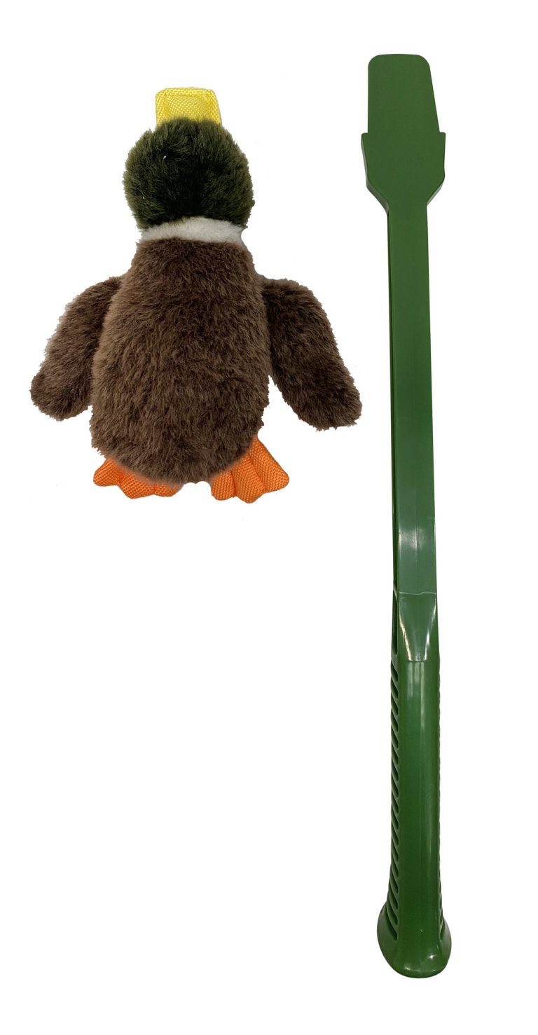 Hunter Wurf-Hundespielzeug FLINGERZ™ Furry – Ente