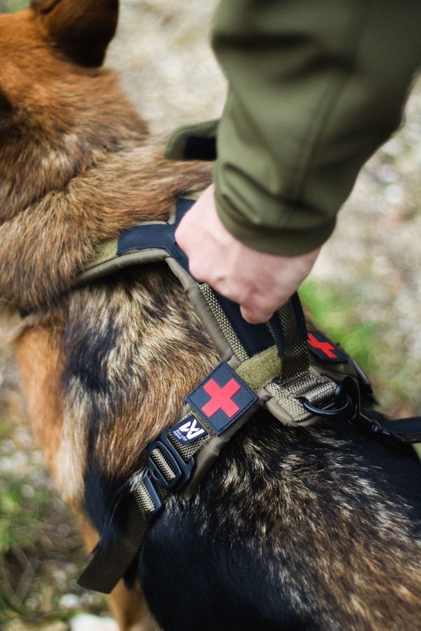 Non-stop dogwear Line Harness Grip WD, unisex, olive