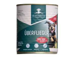 Alpenhund Überflieger 2.0 Ente mit gesunder Hirse, Karotte & Birne