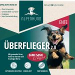 Alpenhund Überflieger 2.0 Ente mit gesunder Hirse, Karotte & Birne